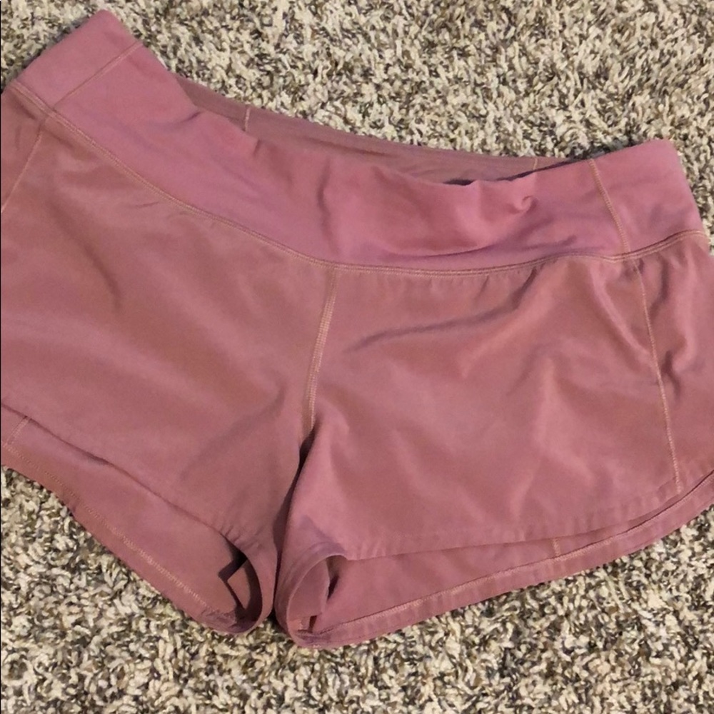 NWOT Lululemon Speed Up Shorts